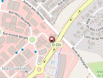 Carte de Ecole Sankali à Cabestany