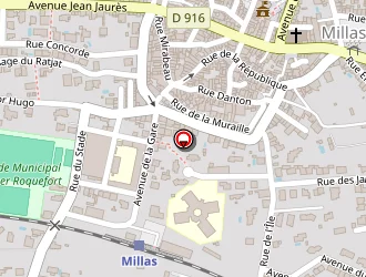 Carte de Boudin Bernard à Millas