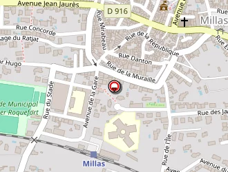 Carte de Maison De Retraite à Millas