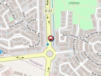 Carte de Anne Constant à Cabestany