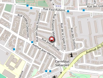 Carte de Guy Hoquet B2 Immo à Perpignan