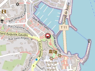 Carte de Les Contretemps à Bastia