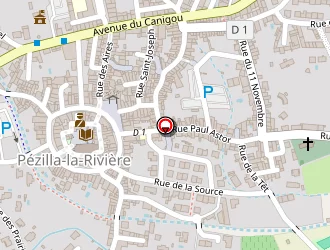 Carte de La Poste à Pézilla-la-rivière