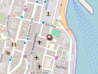 Carte de La Squadra à Bastia