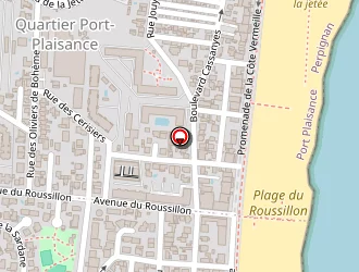 Carte de Duplex Immo à Canet-en-roussillon