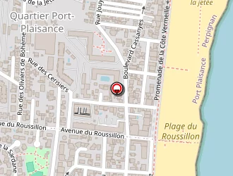 Carte de La Poste à Canet-en-roussillon