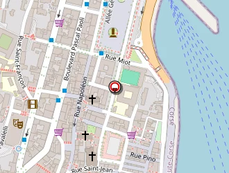 Carte de Jessica Furfaro à Bastia