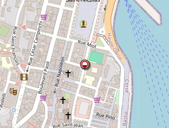 Carte de Institut Francine à Bastia