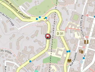 Carte de Boutique Via 2 à Bastia