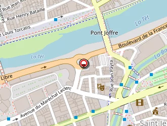 Carte de Le Salon à Perpignan