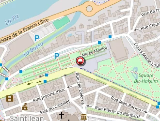 Carte de Racine Carré à Perpignan