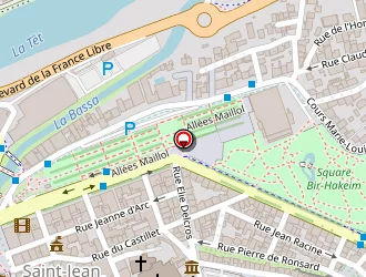 Carte de Centre Psycho Analytique à Perpignan