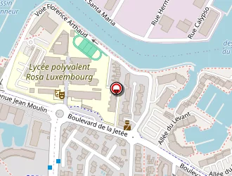 Carte de Action Voile à Canet-en-roussillon