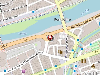 Carte de Pizz'burg à Perpignan