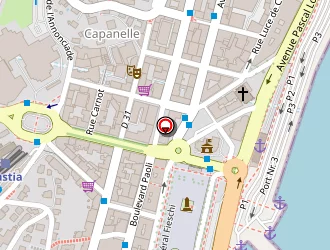 Carte de Allo Mairie à Bastia