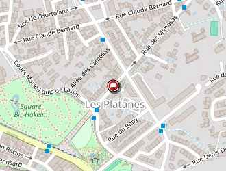 Carte de New Christina à Perpignan