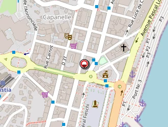 Carte de Xavier Belgodere à Bastia