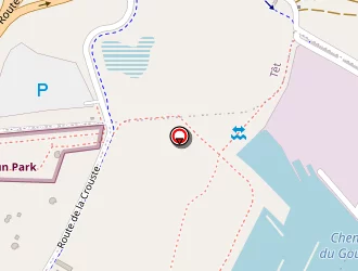 Carte de Gymnase 2-eric Tabarly à Canet-en-roussillon