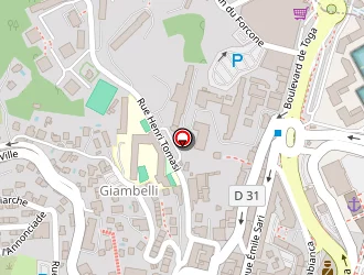 Carte de I.b.c à Bastia