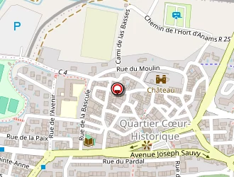 Carte de Empreinte Canine à Canet-en-roussillon