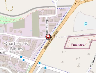 Carte de 2 S à Canet-en-roussillon