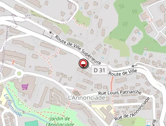 Carte de La Poste à Bastia