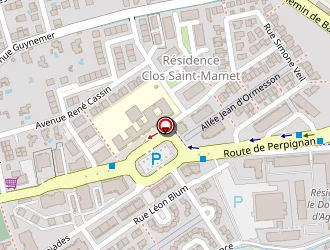 Carte de Servera Brigitte à Saint-estève