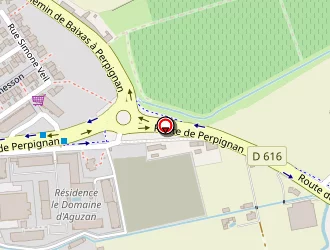 Carte de Cagipain à Saint-estève