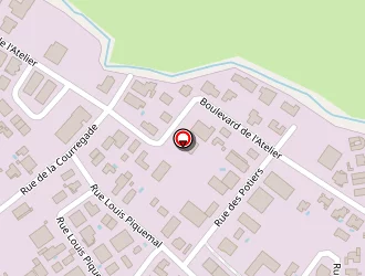 Carte de Lidl à Saint-estève