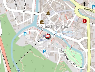 Carte de Le Chalet à Ax-les-thermes