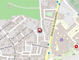 Carte de S.s.p. Méditerranée à Perpignan