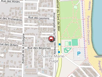 Carte de Chez Marily à Sainte-marie