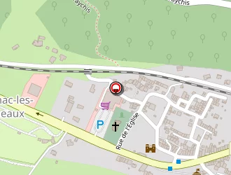 Carte de Intermarché Savilao  Commerce Indépendant à Savignac-les-ormeaux