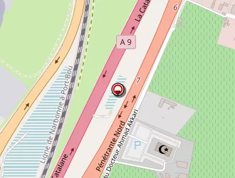 Carte de Le Cap à Perpignan