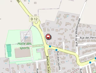 Carte de Complexe Sportif à Bompas