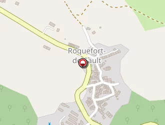 Carte de Hydro Electrique Roque à Roquefort-de-sault