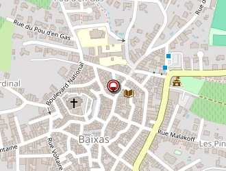 Carte de Sanac Robert à Baixas