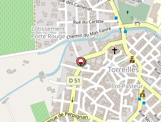 Carte de Ferre Henri à Torreilles