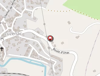 Carte de Camping Le Castella à Luzenac