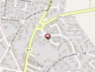 Carte de La Poste à Claira