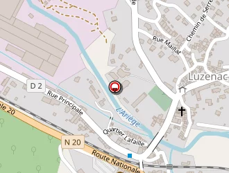 Carte de Sicre Brigitte à Luzenac