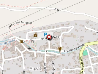 Carte de Binet Gaëlle à Auzat