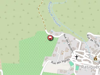 Carte de Domaine Les Terres De Mallyce à Rasiguères