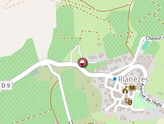 Carte de Baulet Louis à Planèzes