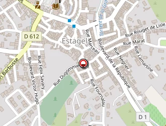 Carte de Case Céline à Estagel