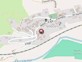 Carte de Verkinderen Benoit à Vèbre