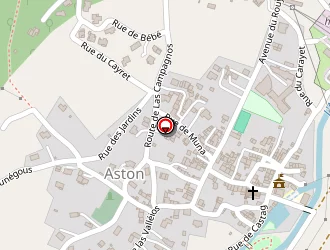 Carte de Auberge D'aston à Aston