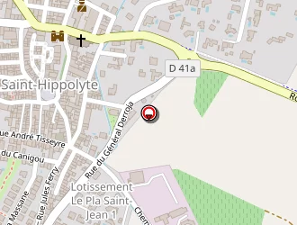 Carte de Alberny David à Saint-hippolyte