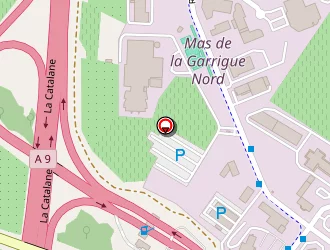 Carte de Fimhotel à Rivesaltes