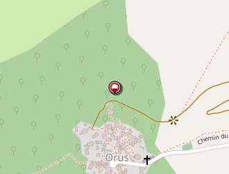 Carte de Mairie D'orus à Orus